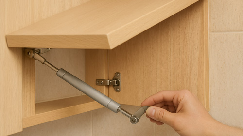 تفاوت عملکرد جک گازی و جک مکانیکی در کابینت