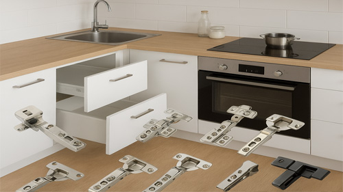 آشنایی با انواع لولا و کاربرد آن ها