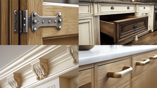 مقایسه ریل های دوطرفه و سه طرفه در کابینت های عمیق